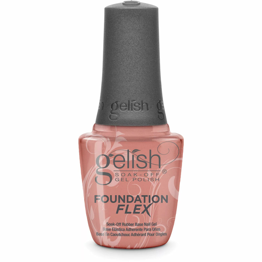 Foundation Flex Soak Off Rubber Base - Cover Beige, 0.5 fl oz.