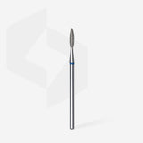 Bit #297 - Diamond Nail Drill Bit Flame Blue, Head Diameter 2,1 mm, Working Part 8 mm - EXPERT