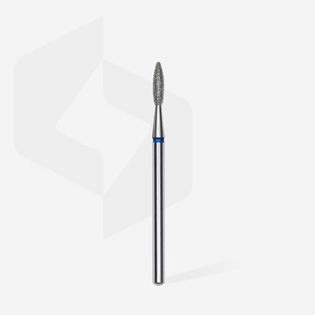 Bit #297 - Diamond Nail Drill Bit Flame Blue, Head Diameter 2,1 mm, Working Part 8 mm - EXPERT