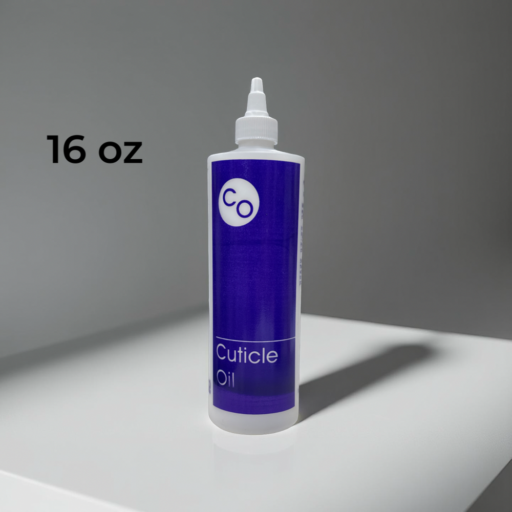 Empty Cuticle Oil Imprinted Bottle - 16 OZ Tolco