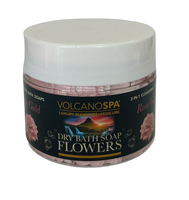 Dry Bath Flower Soap 12oz - Rose Gold CB