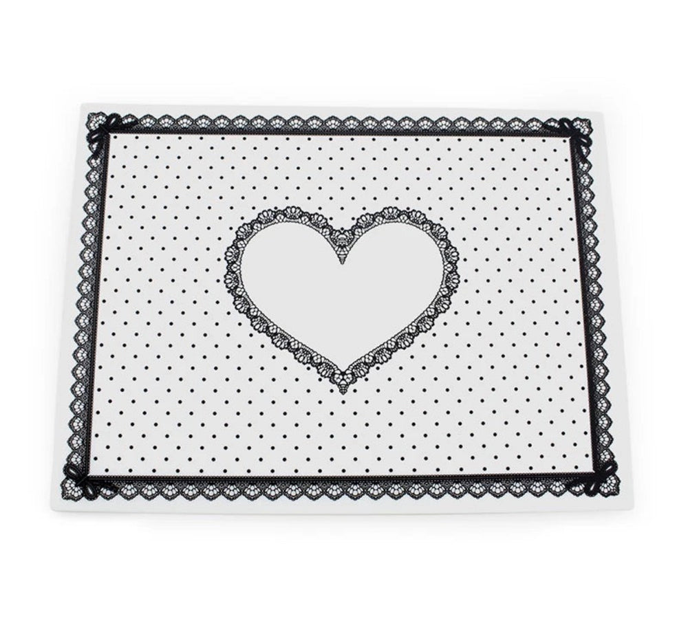 White Silicone Nail Mat - 12x15
