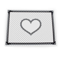 White Silicone Nail Mat - 12x15