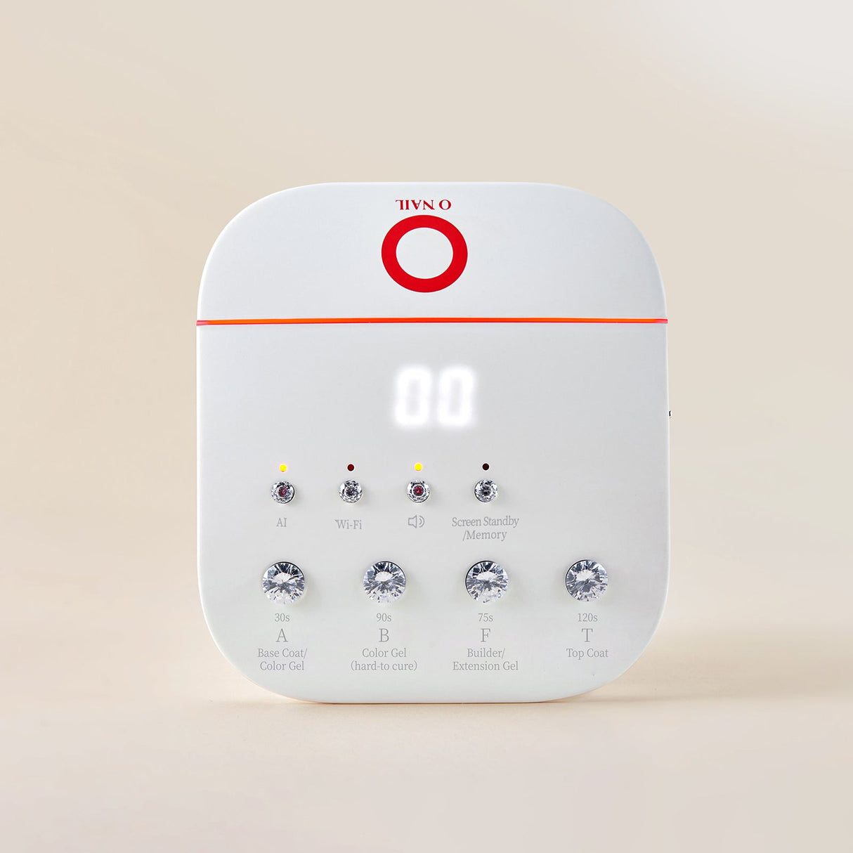 O Nail wireless remote control for AI nail lamp