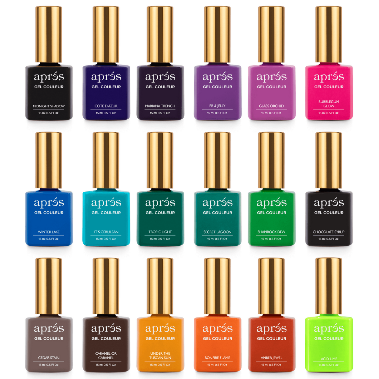 *Apres Jelly Collection - Gel Polish 18pc