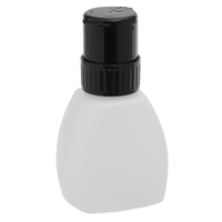 Plastic Dispenser Bottle - Lockable Cap - 8 oz