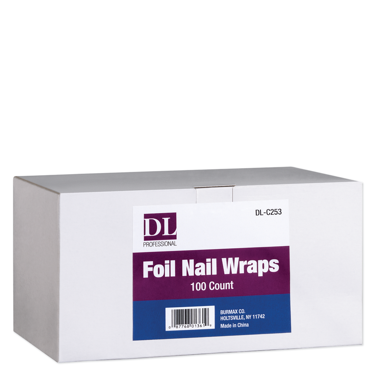 Foil Nail Wraps - 100pc  Box