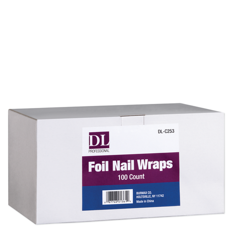 Foil Nail Wraps - 100pc  Box