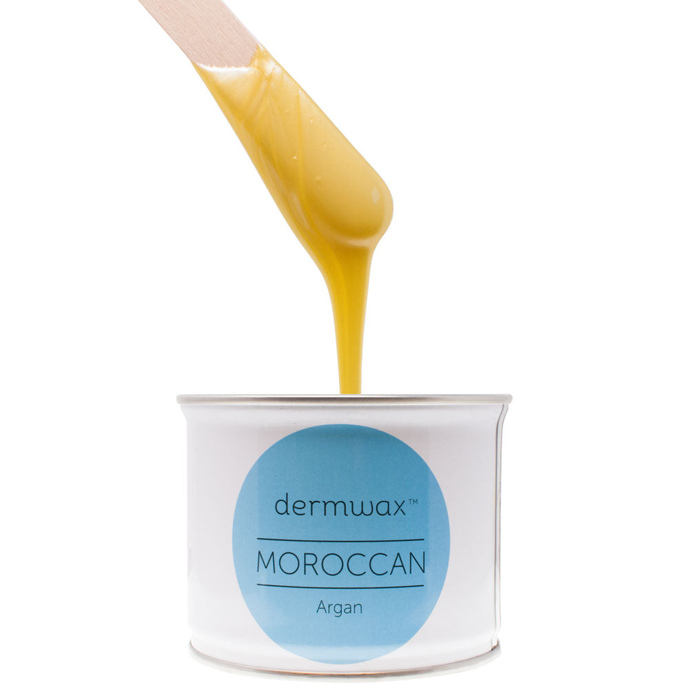 Moroccan Argan Metallic Yellow Soft Wax, 14oz