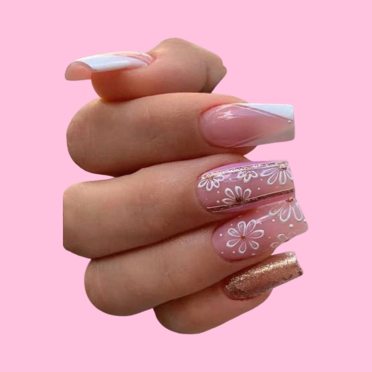 Press On Nail - Set of 24 Nails