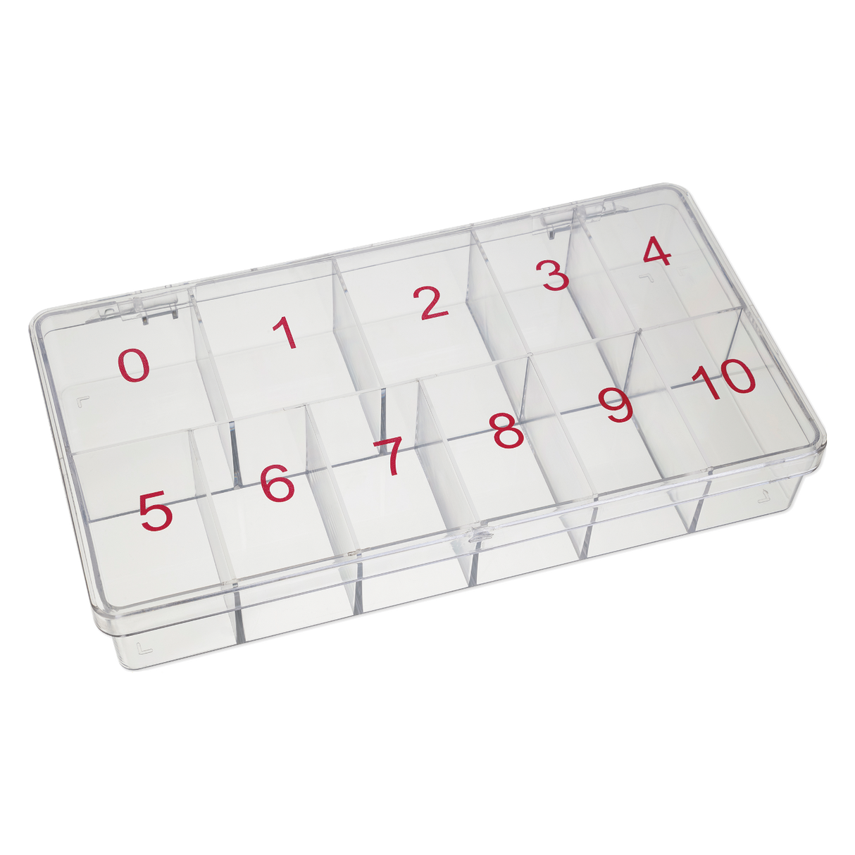 Nail Tip Box - Clear Empty