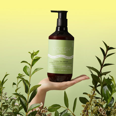 *Case 12pc - Green Tea Detox Vegan Hand & Body Crème (28 oz.)