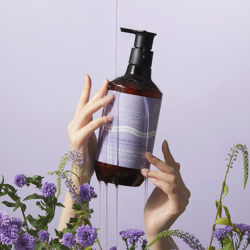*Case 12pc Lavender Relieve Vegan Hand & Body Crème (28 oz.)
