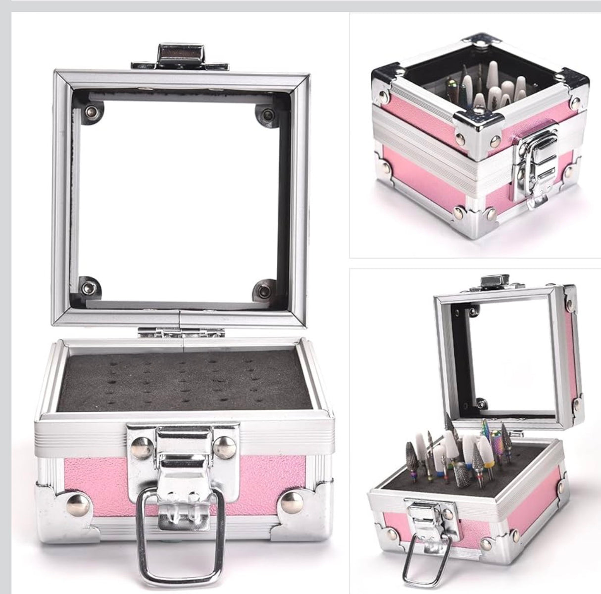 Nail Drill  Bit Holder Organizer