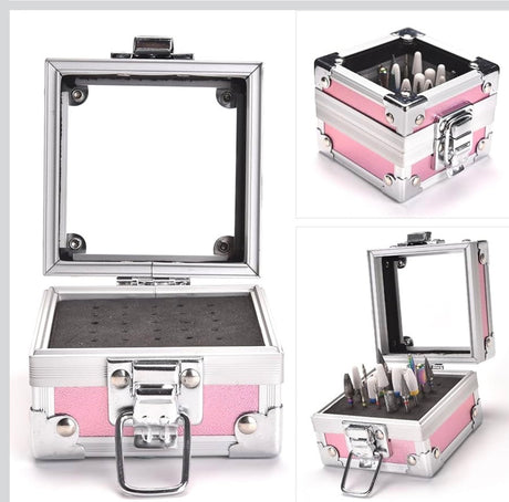 Nail Drill  Bit Holder Organizer