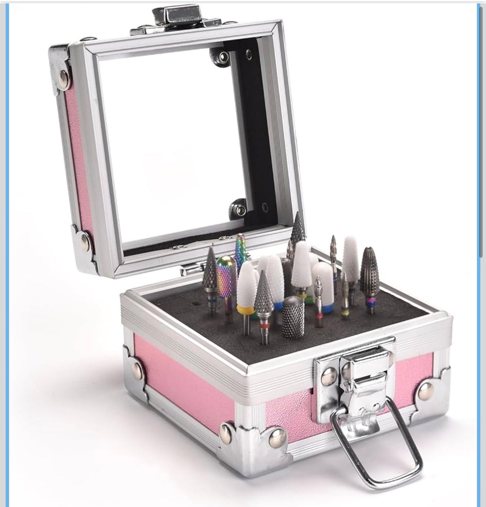 Nail Drill  Bit Holder Organizer