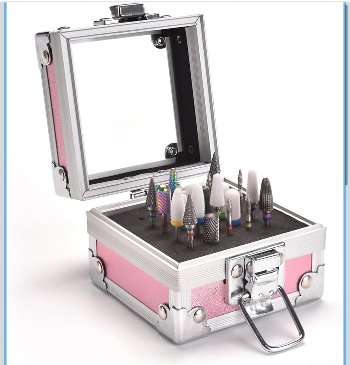 Nail Drill  Bit Holder Organizer