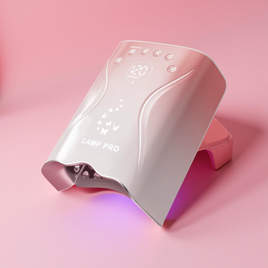 UV|LED Rechargeable Nail Lamp 115W- Pink