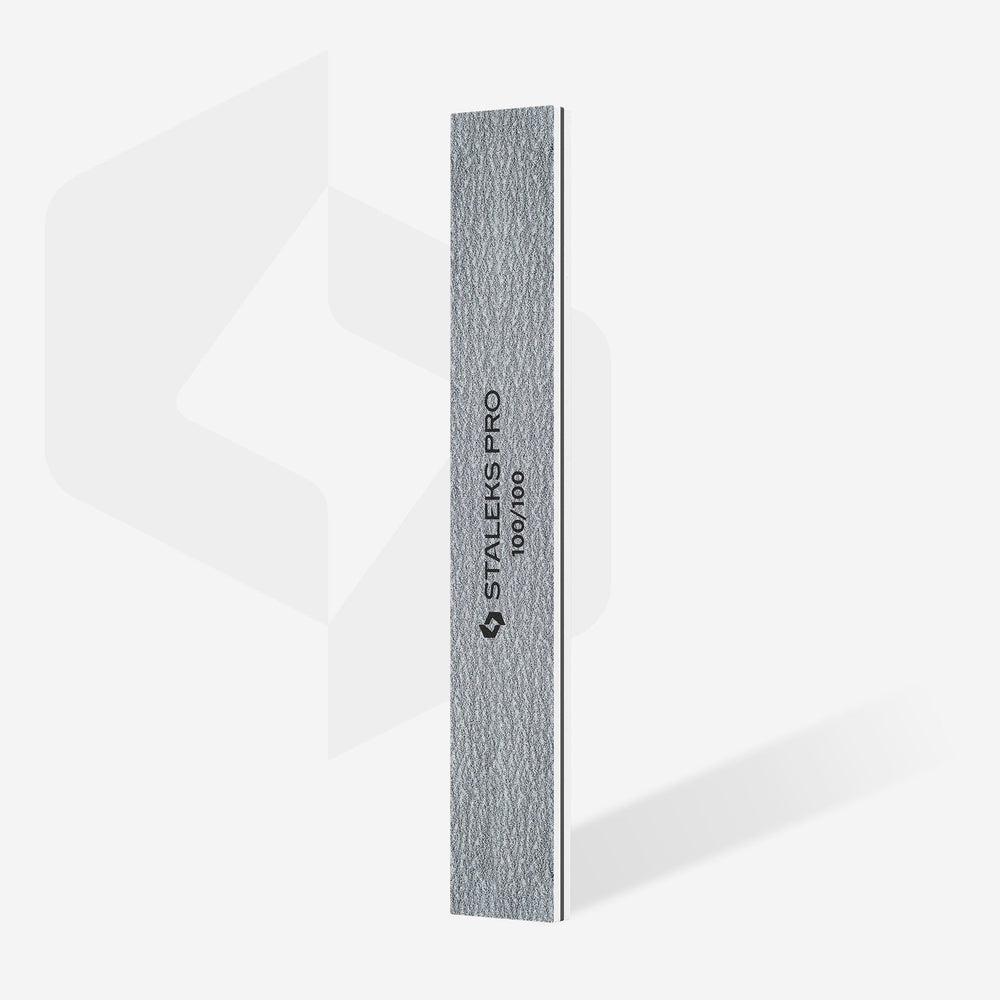 (1pc) Straight mineral nail file - 100/100