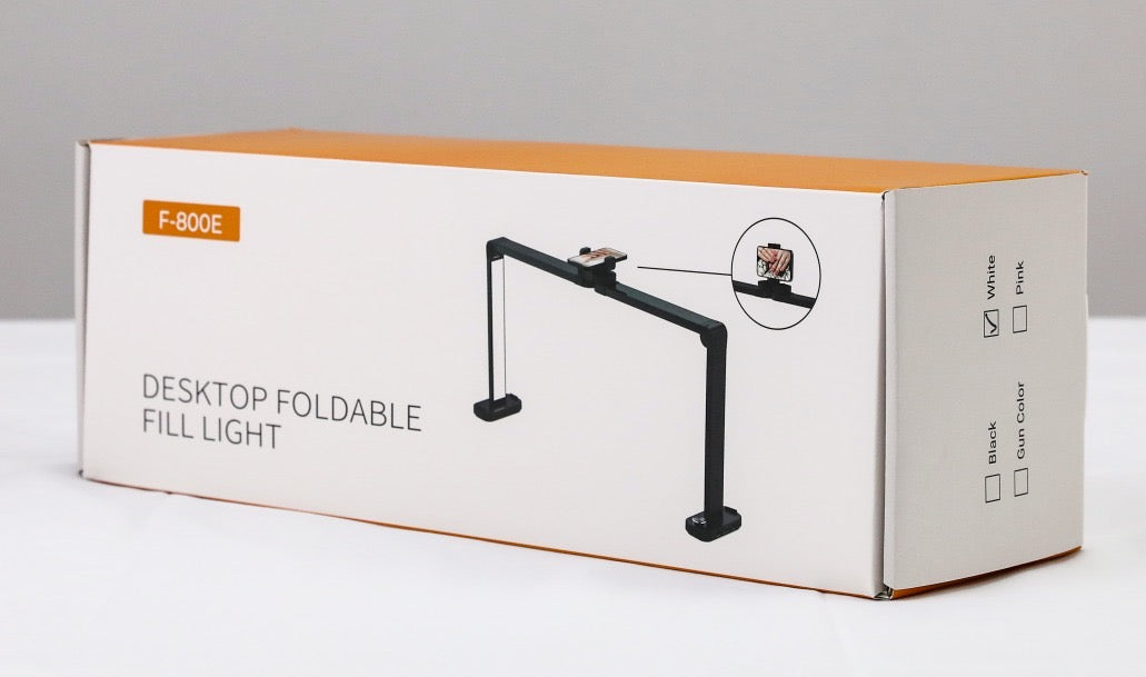 Rectangular Foldable Table Lamp Large