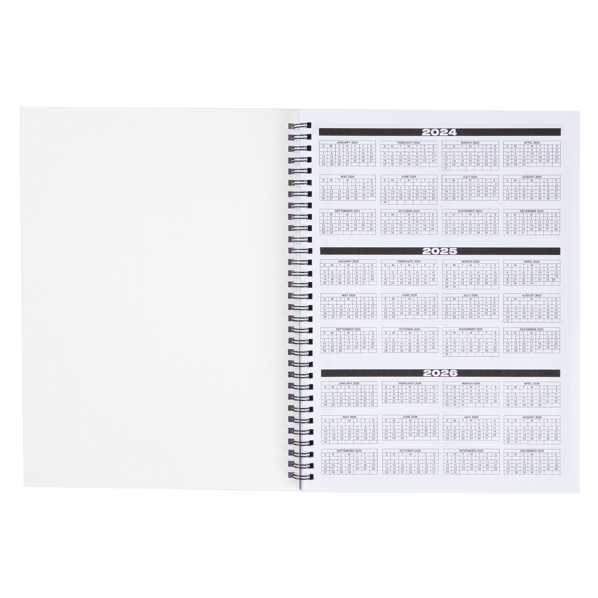 4 Column Appointment Book