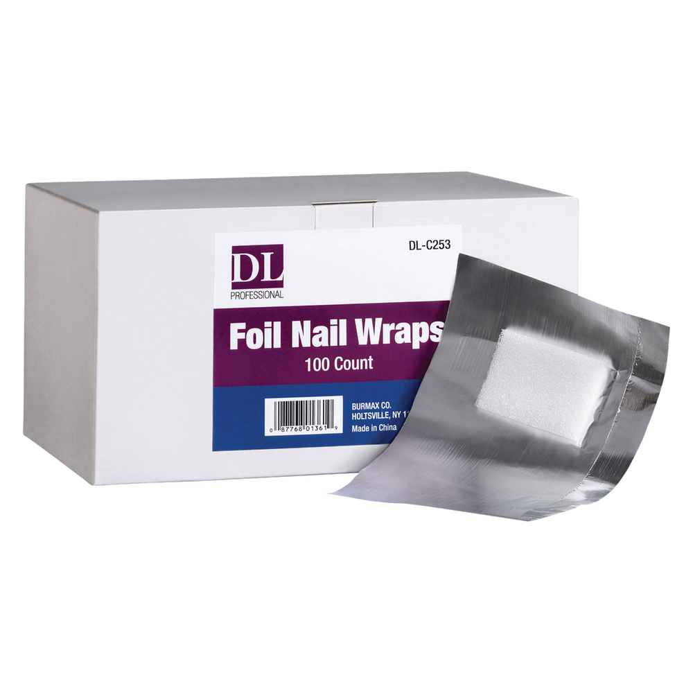 Foil Nail Wraps - 100pc  Box