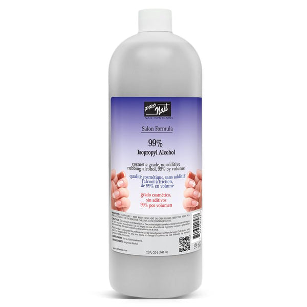 Isopropyl Alcohol 99% - 16oz (ProNail)