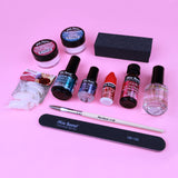 Clear & Pink Acrylic Powder Kit