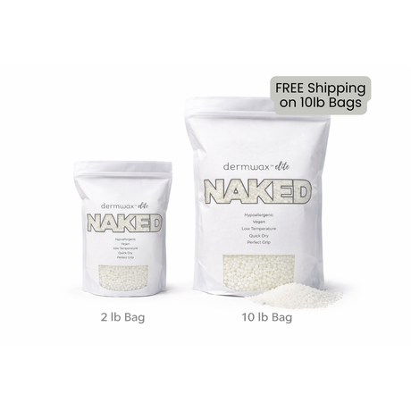 Elite NAKED Clear Hard Wax Beads