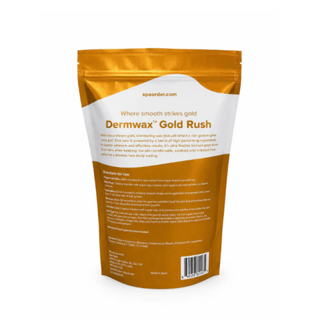 Gold Hard Wax Beads