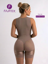 Shapewear Faja | Con Brassier Sisa Corta | 490C | Cocoa