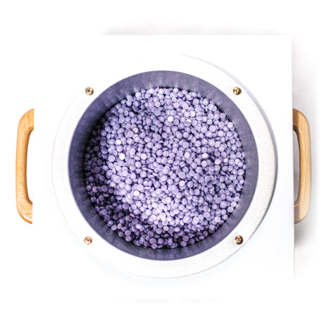 Elite NAKED Sparkle Lilac Hard Wax Beads