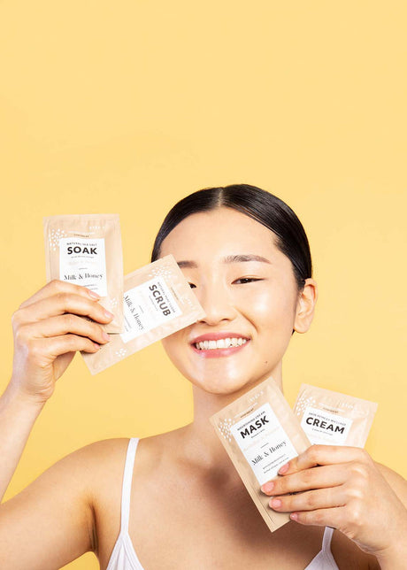 *4 Step Pedi Kit - Milk & Honey - (Case 50PC)