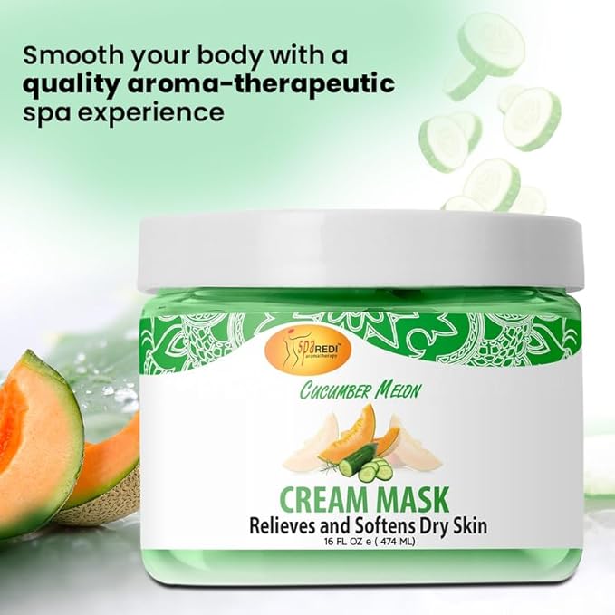 Pedi Cream Mask 16oz - Cucumber Melon
