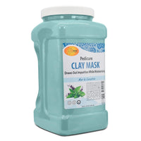 Pedi Clay Mask Mint - 128oz