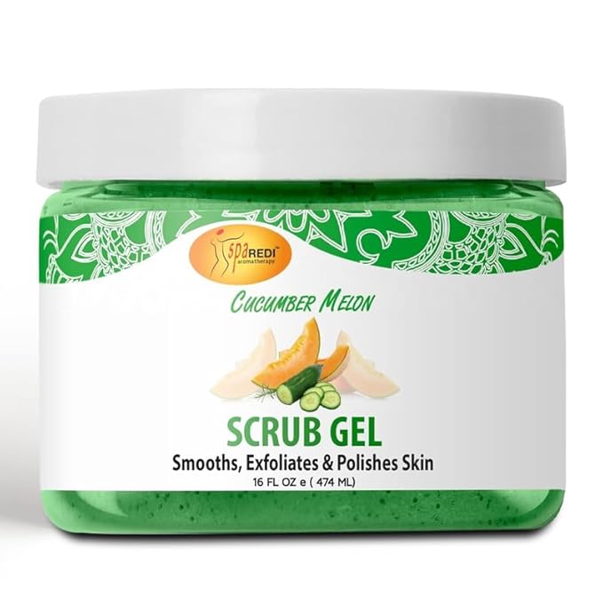 Pedi Scrub Gel 16oz - Cucumber Melon