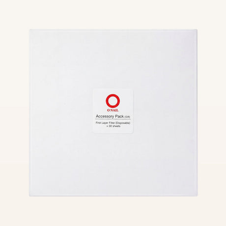 O Nail dust collector filter paper detail
