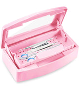 Plastic Sterilizing Tray -Box  Pink
