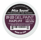 UV LED Eggplant Gel Paint 0.18oz