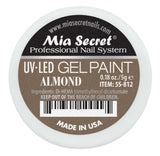 UV LED Almond Gel Paint 0.18oz