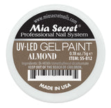 UV LED Almond Gel Paint 0.18oz