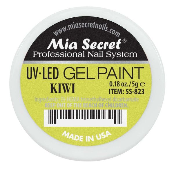 UV LED Kiwi Gel Paint 0.18oz