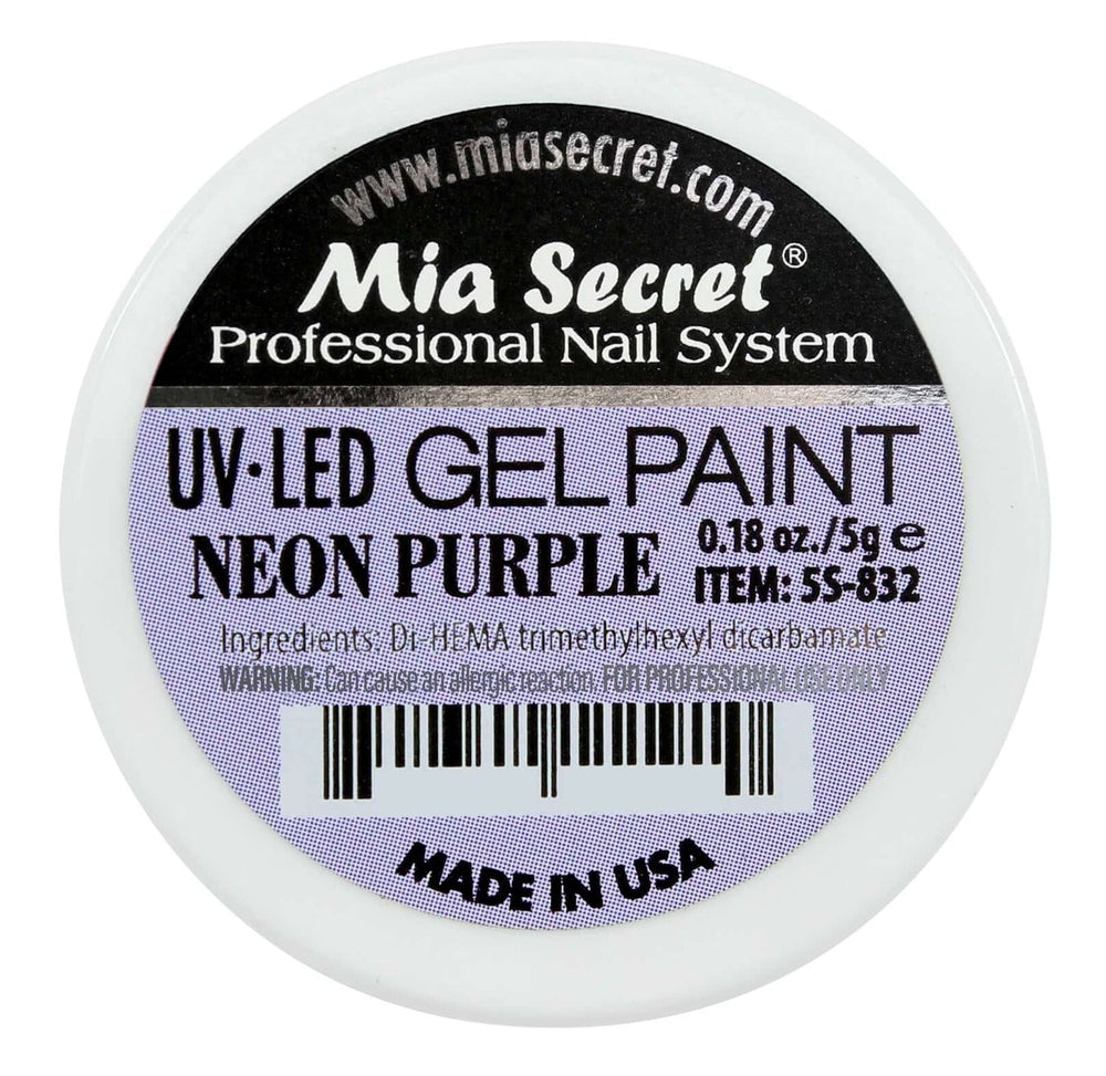 UV LED Neon Purple Gel Paint 0.18oz