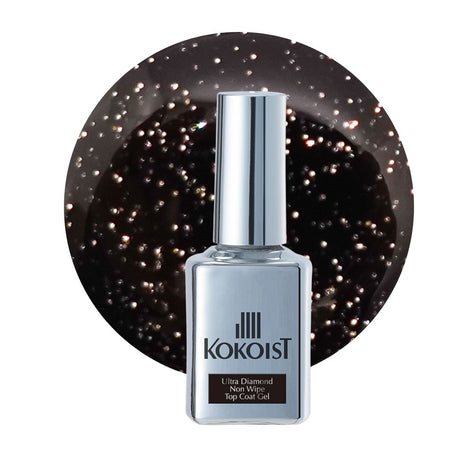 Ultra Diamond Non Wipe Top Coat Gel 15ml - Kokoist