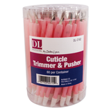 *Cuticle Trimmer & Pushers, Container of 60