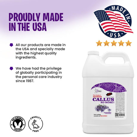 Callus Remover Lavender & Rosemary 128oz
