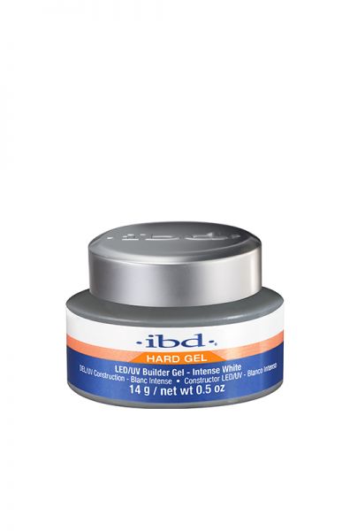 Hard Gel LED/UV Intense White 0.5 OZ - NO SOAK OFF