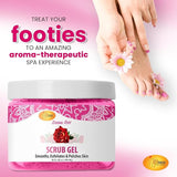 Pedi Scrub Gel 16oz - Sensual Rose
