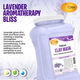 Pedi Clay Lavender - 128oz
