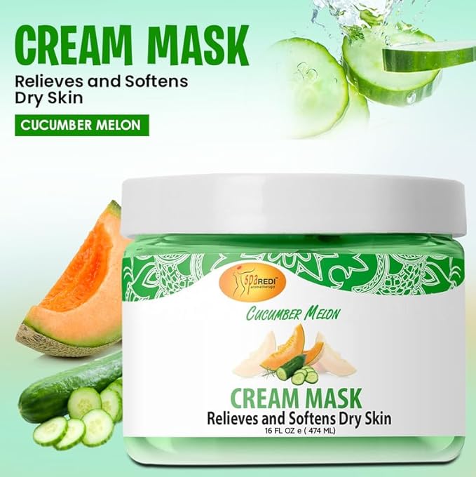 Pedi Cream Mask 16oz - Cucumber Melon